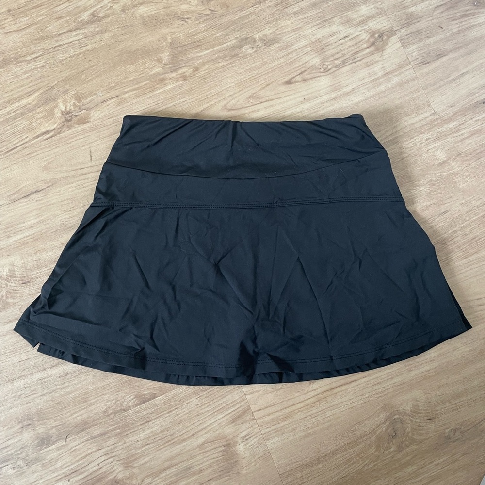 Halara Black Skort | Athletic Mini Skirt w/ Built in Shorts NWT — Small